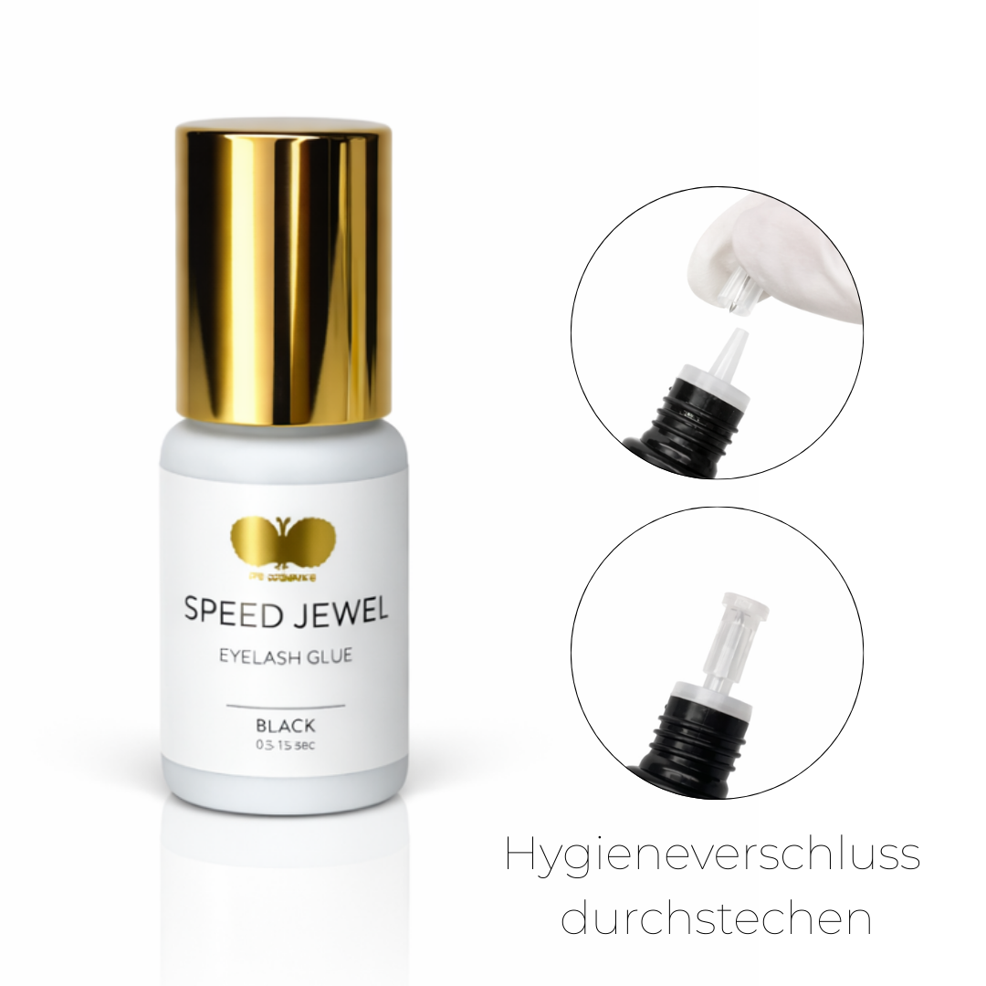 Wimpernkleber SPEED JEWEL kontrolliert 0,5–1,5 Sek. 5 g | CFB Cosmetics®