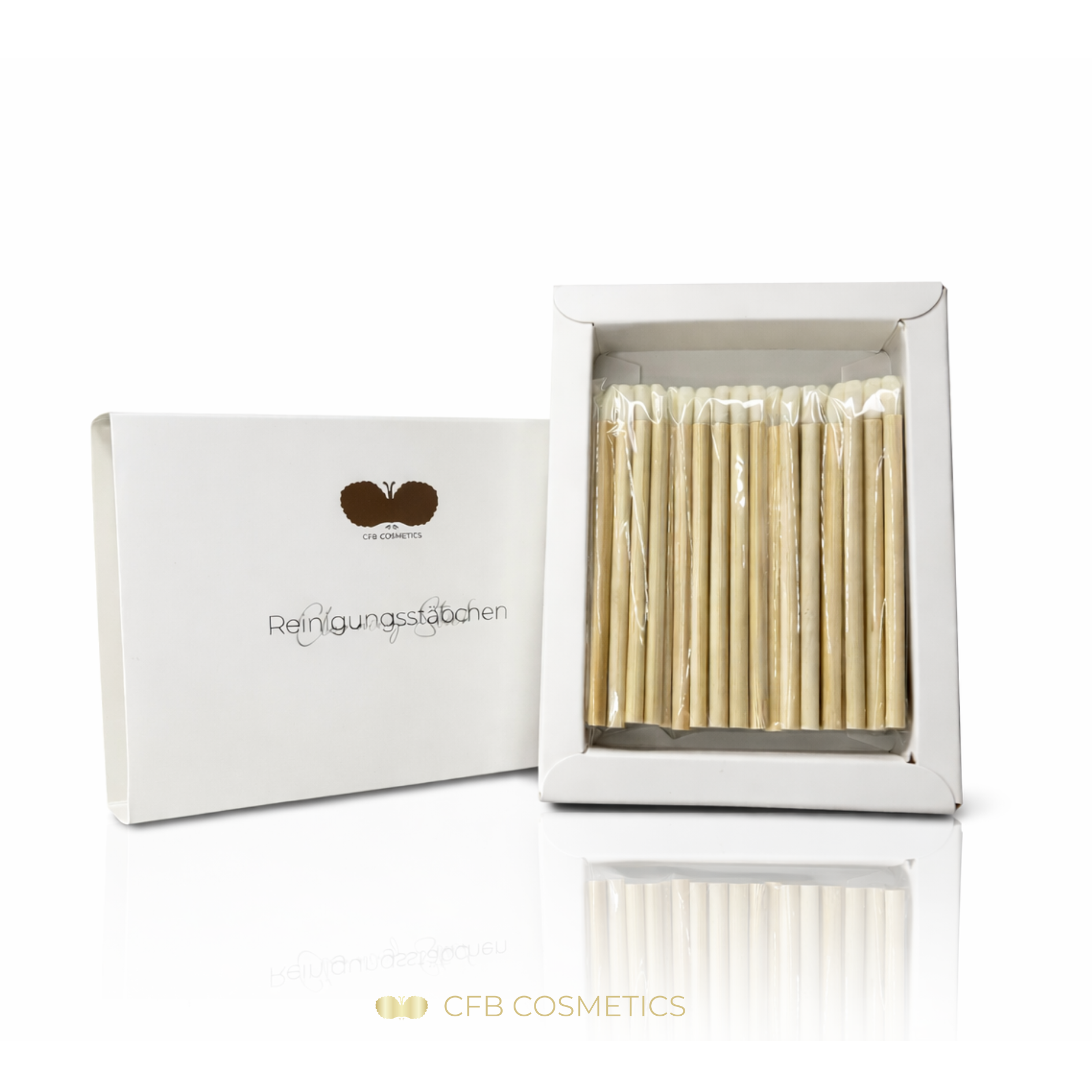 Reinigungsstäbchen Bamboo für Wimpern | CFB Cosmetics®