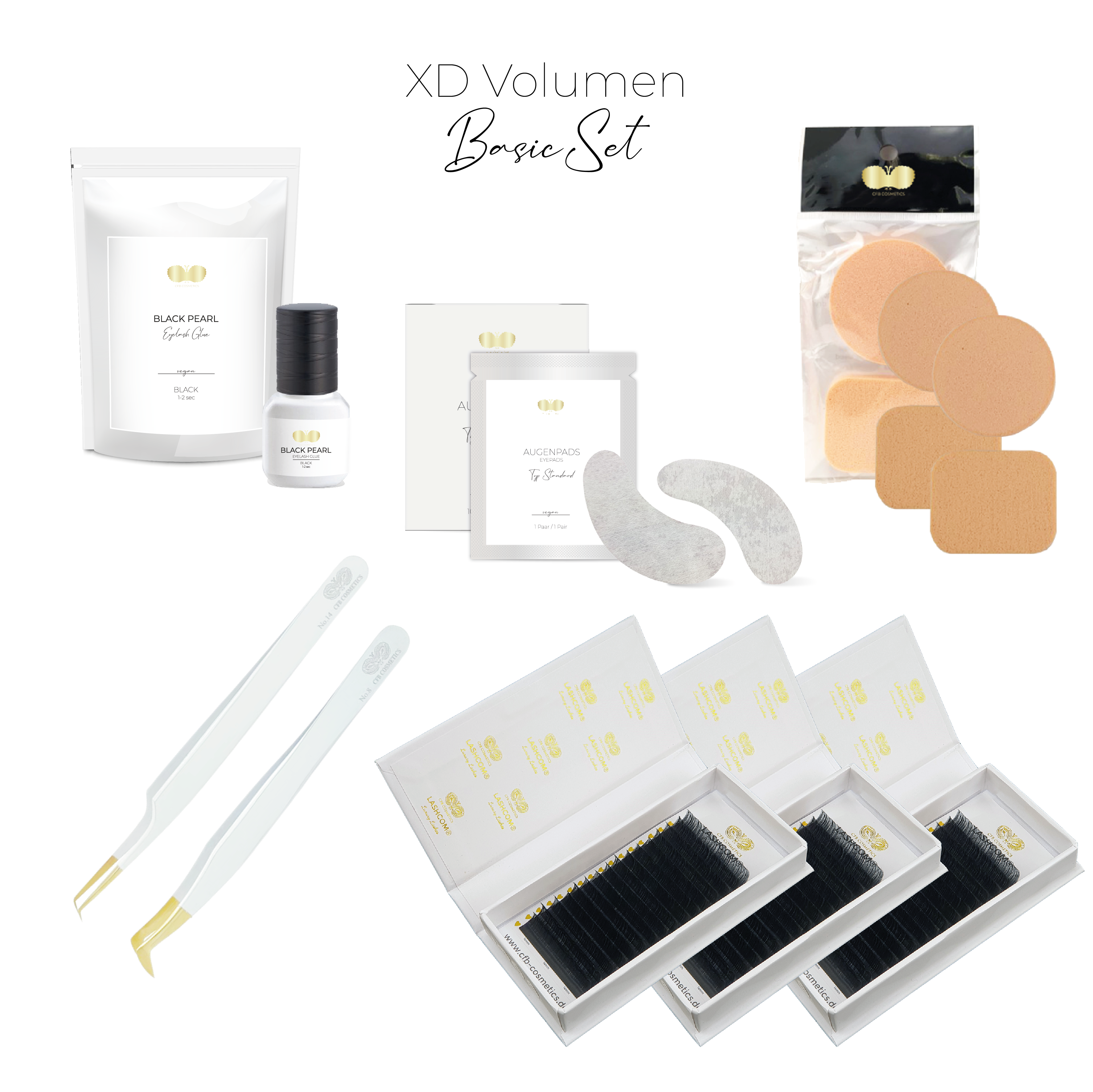 XD Volumen Wimpernverlängerung | Basic Set XD Volumen Wimpernverlängerung | Basic Set