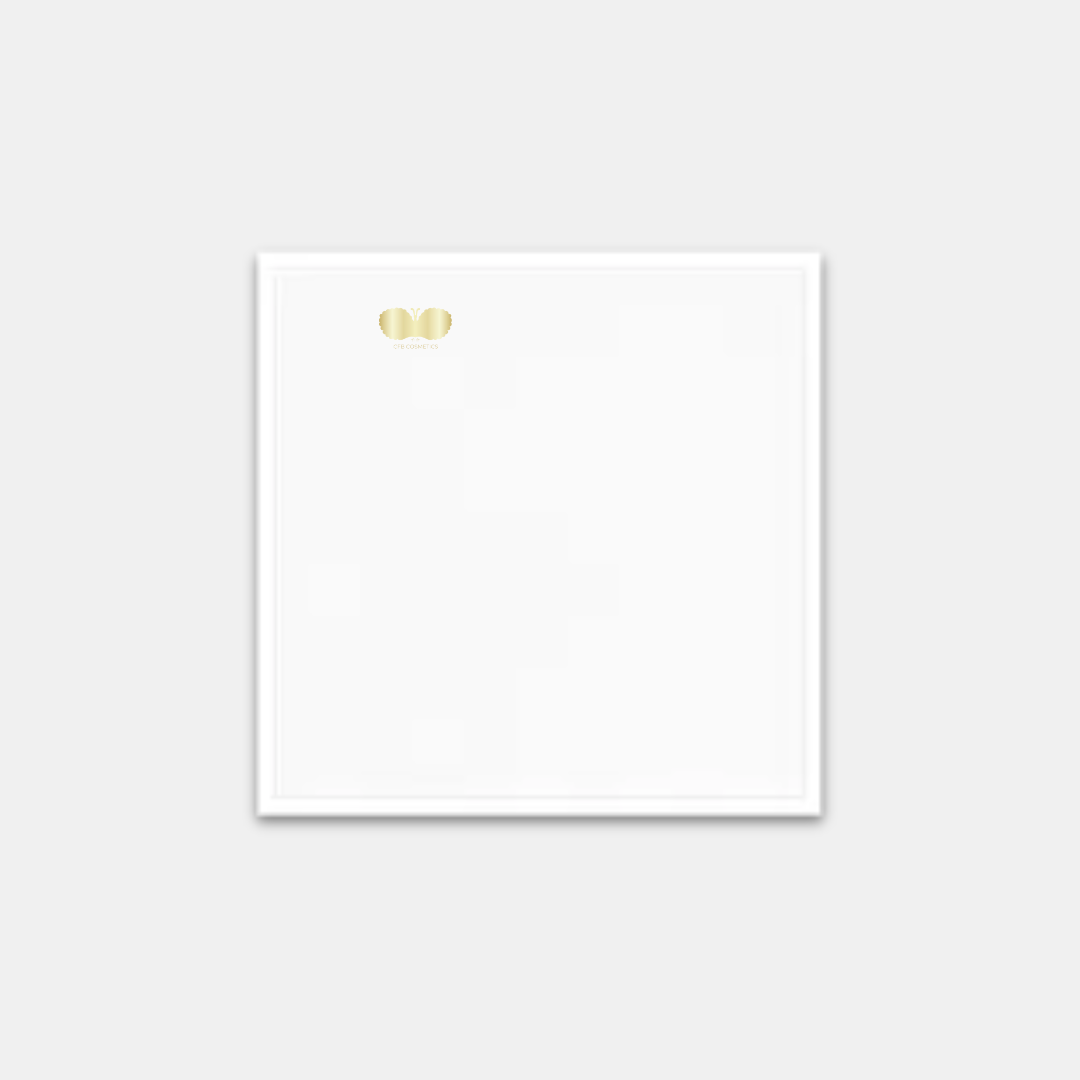 VUKI | Wimpernunterlage inkl. Silikontray | Keramik | 20x20cm | 5er Set