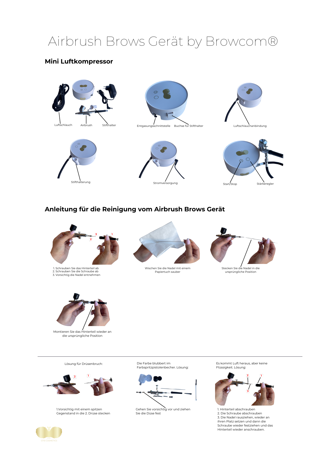 Airbrush Brows Gerät