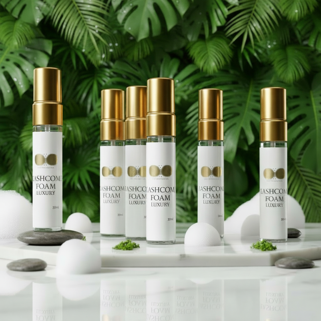 Wimpernshampoo 5er Set + 1 gratis Lash & Brow Foam 5 ml CFB Cosmetics®