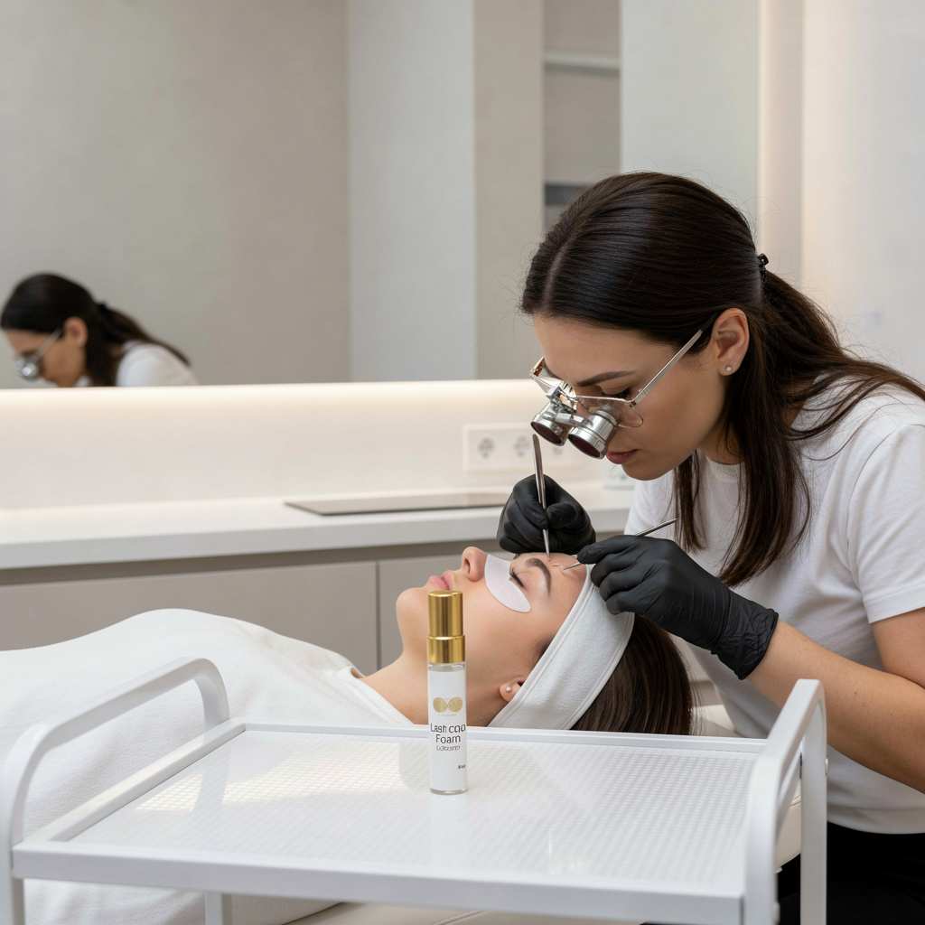 Wimpernshampoo 10er Set + 2 gratis Lash & Brow Foam 5 ml CFB Cosmetics®