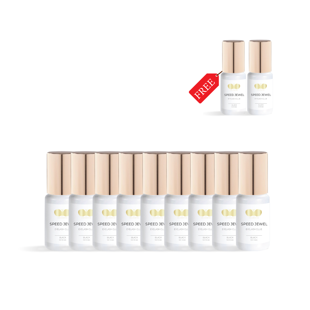 Wimpernkleber 10er Set + 2 gratis | SPEED JEWEL | schwarz   Wimpernkleber 10er Set + 2 gratis | SPEED JEWEL | schwarz