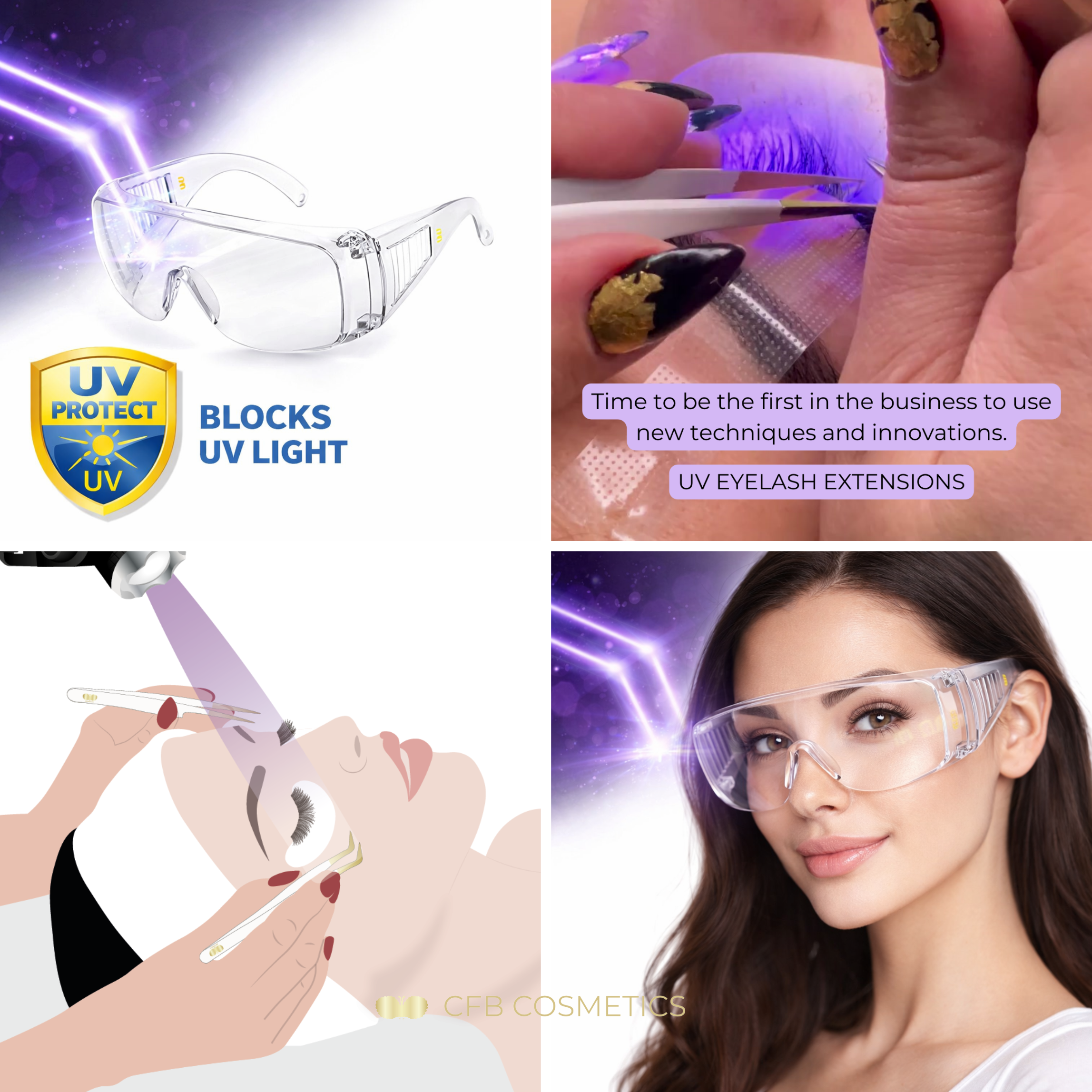 Schutzbrille | UV Wimpernverlängerung | LUV System®