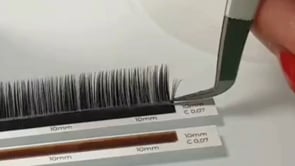 Luxury Diamant Pinzette No 8 Fine Wimpernverlängerung Volumentechnik CFB Cosmetics®